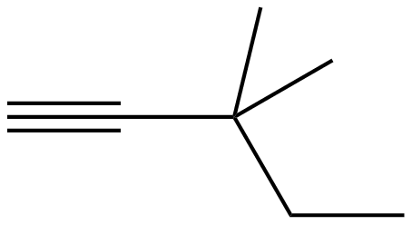 Image of 1-pentyne, 3,3-dimethyl-