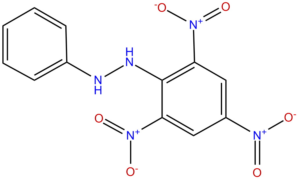 Image of 1-phenyl-2-(2,4,6-trinitrophenyl)-hydrazine