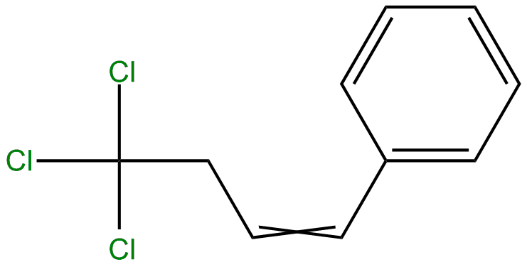 Image of 1-phenyl-4,4,4-trichloro-1-butene