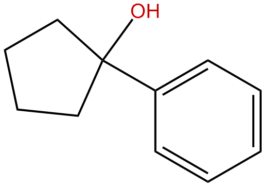 Image of 1-phenylcyclopentanol