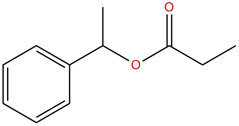 Image of 1-phenylethyl propionate