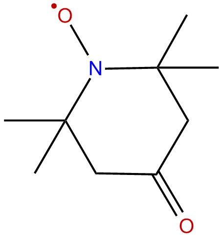Image of 1-piperidinyloxy, 2,2,6,6-tetramethyl-4-oxo-
