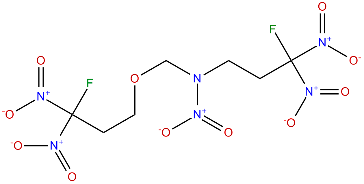 Image of 1-propanamine, 3-fluoro-N-[(3-fluoro-3,3-dinitropropoxy)methyl]-N,3,3-trinitro-
