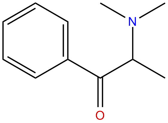 Image of 1-propanone, 2-(dimethylamino)-1-phenyl-