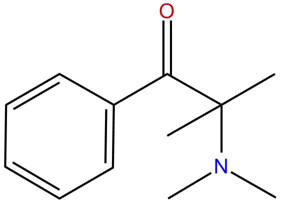 Image of 1-propanone, 2-(dimethylamino)-2-methyl-1-phenyl-