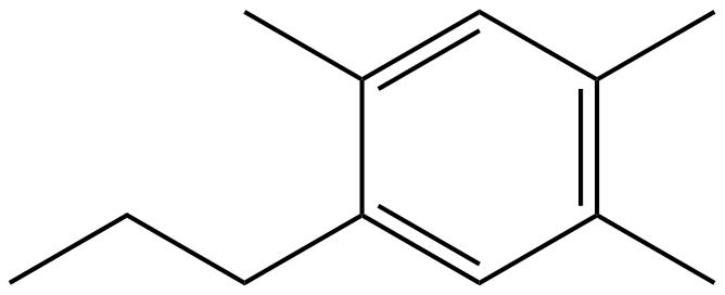 Image of 1-propyl-2,4,5-trimethylbenzene