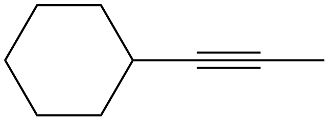 Image of 1-propynylcyclohexane