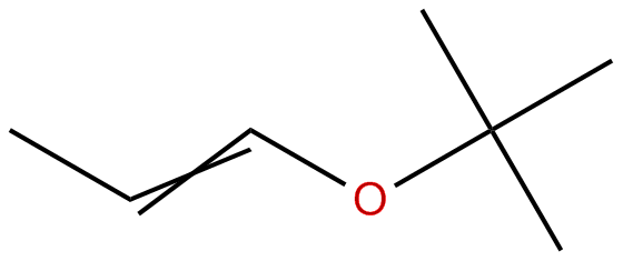 Image of 1-tert-butoxy-1-propene