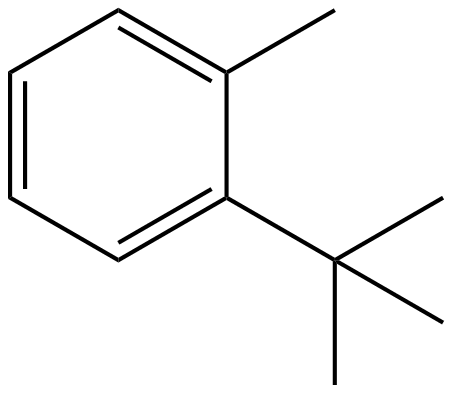 Image of 1-tert-butyl-2-methylbenzene