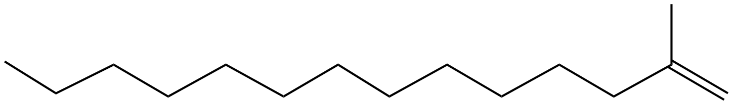 Image of 1-tetradecene, 2-methyl-