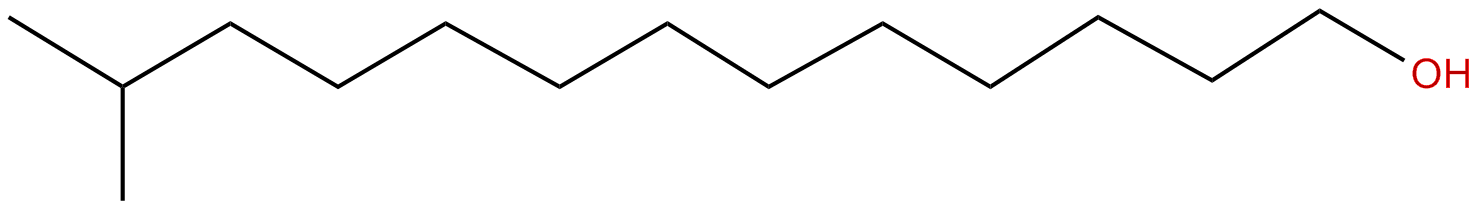 Image of 1-tridecanol, 12-methyl-