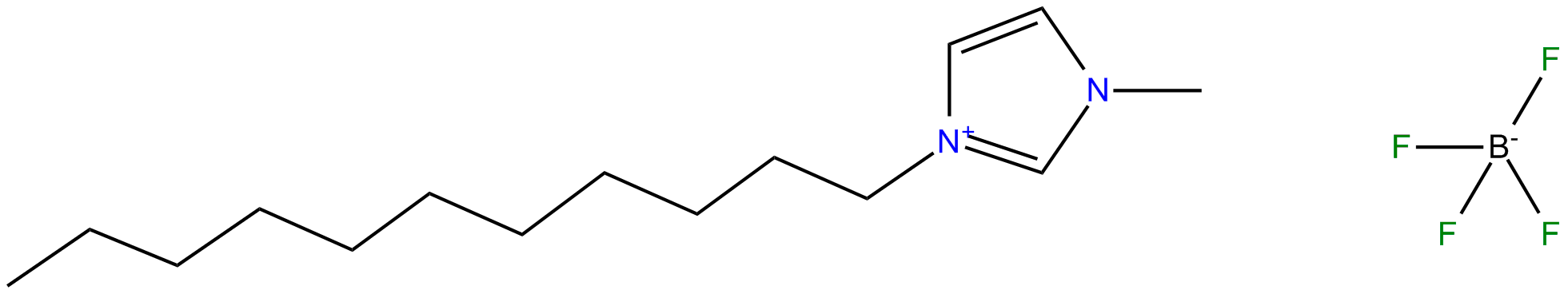 Image of 1-undecyl-3-methylimidazolium tetrafluoroborate