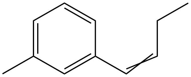 Image of 1-(1-butenyl)-3-methylbenzene