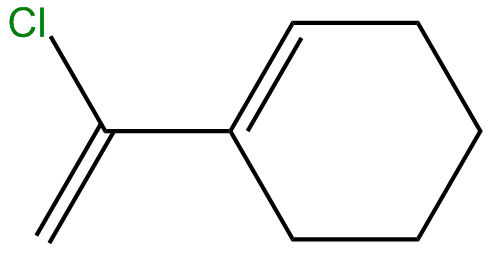 Image of 1-(1-chloroethenyl)-cyclohexene