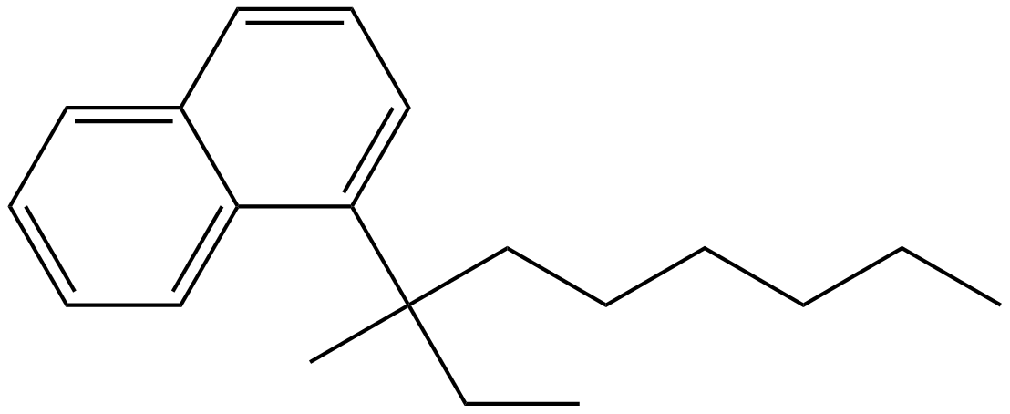 Image of 1-(1-ethyl-1-methylheptyl)naphthalene
