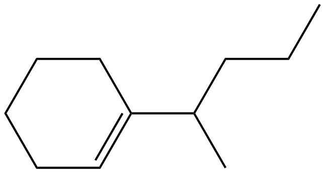 Image of 1-(1-methylbutyl)cyclohexene