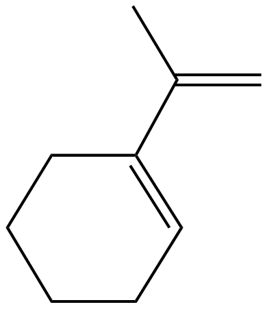 Image of 1-(1-methylethenyl)cyclohexene