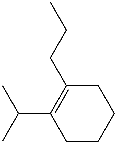 Image of 1-(1-methylethyl)-2-propylcyclohexene