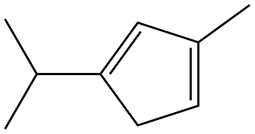 Image of 1-(1-methylethyl)-3-methyl-1,3-cyclopentadiene