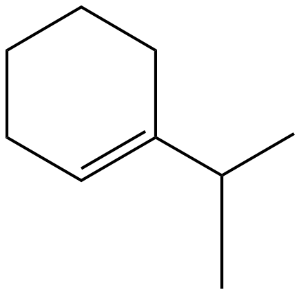 Image of 1-(1-methylethyl)cyclohexene