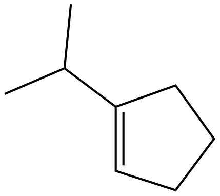 Image of 1-(1-methylethyl)cyclopentene