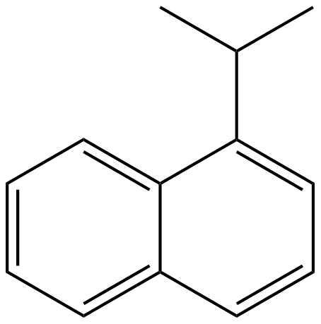 Image of 1-(1-methylethyl)naphthalene