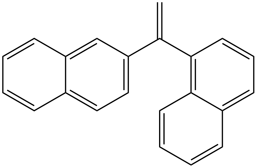 Image of 1-(1-naphthyl)-1-(2-naphthyl)ethene