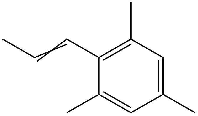 Image of 1-(1-propenyl)-2,4,6-trimethylbenzene