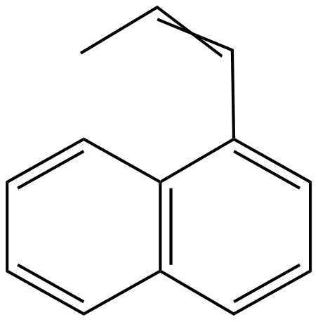 Image of 1-(1-propenyl)naphthalene
