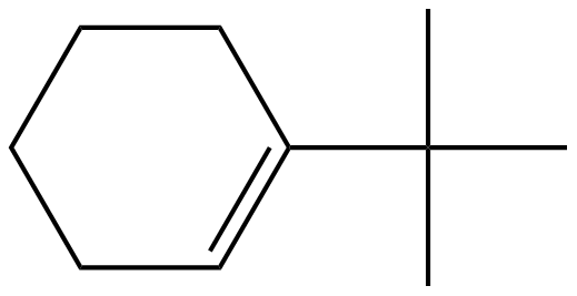 Image of 1-(1,1-dimethylethyl)cyclohexene