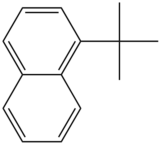 Image of 1-(1,1-dimethylethyl)naphthalene