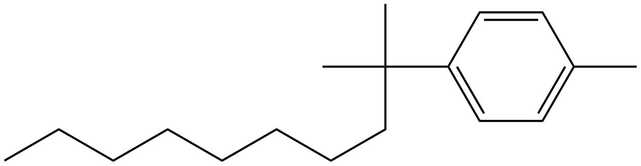 Image of 1-(1,1-dimethylnonyl)-4-methylbenzene