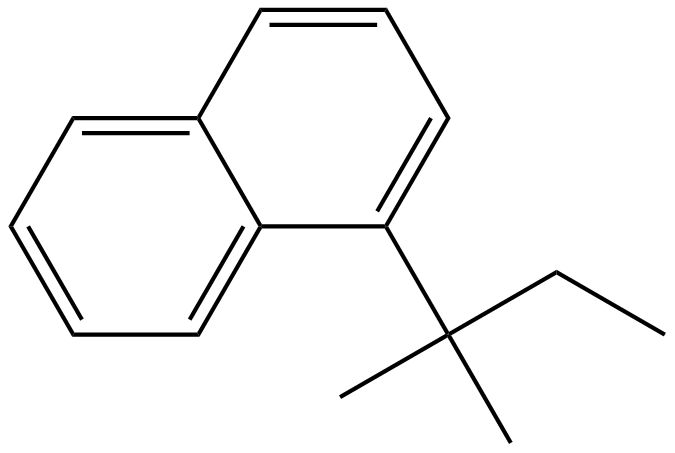 Image of 1-(1,1-dimethylpropyl)naphthalene