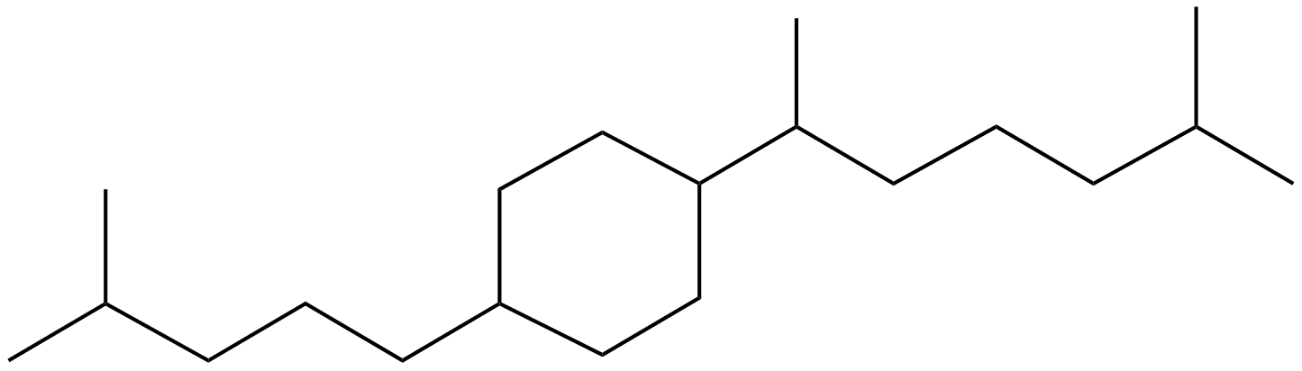 Image of 1-(1,5-dimethylhexyl)-4-(4-methylpentyl)cyclohexane