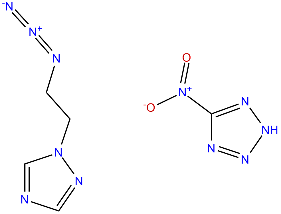 Image of 1-(2-azidoethyl)-1,2,4-triazolium 5-nitrotetrazolate