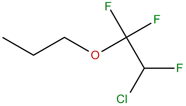 Image of 1-(2-chloro-1,1,2-trifluoroethoxy)propane