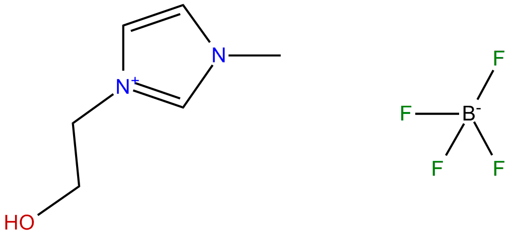 Image of 1-(2-hydroxyethyl)-3-methylimidazolium tetrafluoroborate