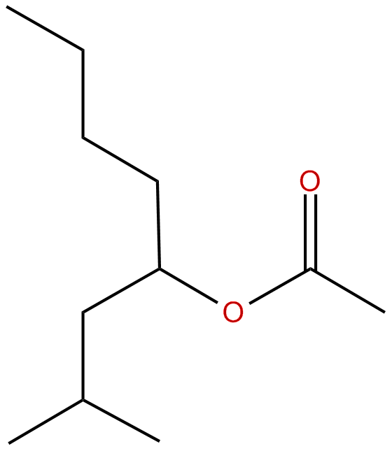 Image of 1-(2-methylpropyl)pentyl ethanoate