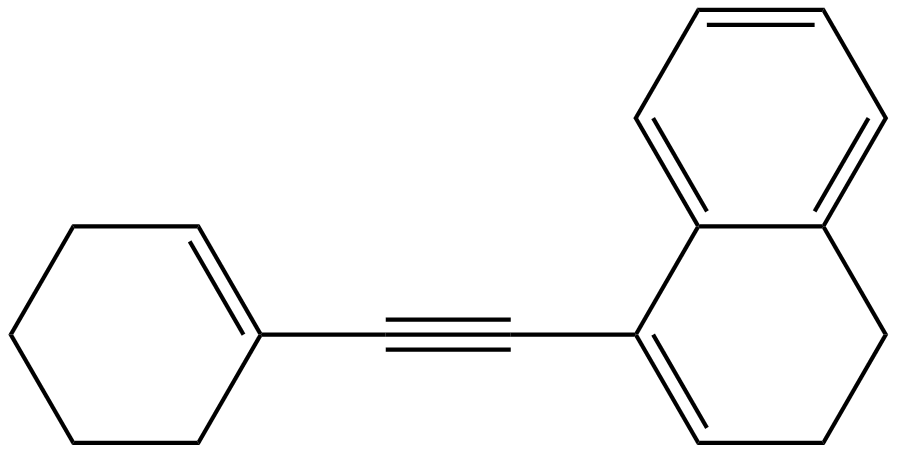 Image of 1-[2-(1-cyclohexenyl)ethynyl]-3,4-dihydronaphthalene