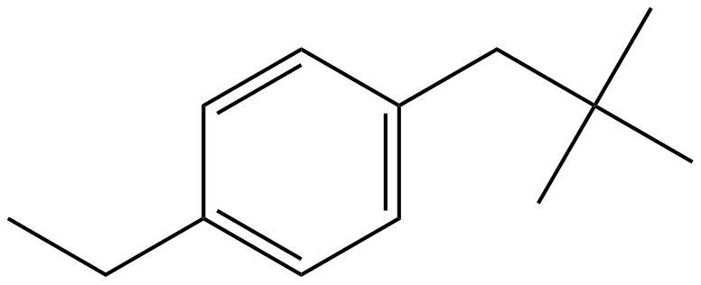 Image of 1-(2,2-dimethylpropyl)-4-ethylbenzene