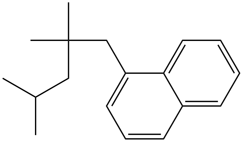 Image of 1-(2,2,4,4-tetramethylbutyl)naphthalene
