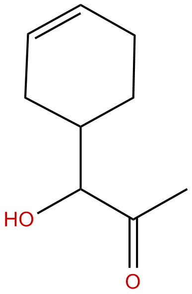 Image of 1-(3-cyclohexen-1-yl)-1-hydroxy-2-propanone