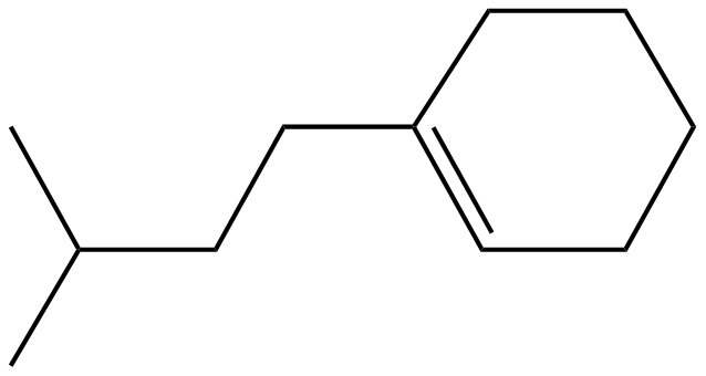 Image of 1-(3-methylbutyl)cyclohexene