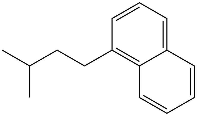 Image of 1-(3-methylbutyl)naphthalene