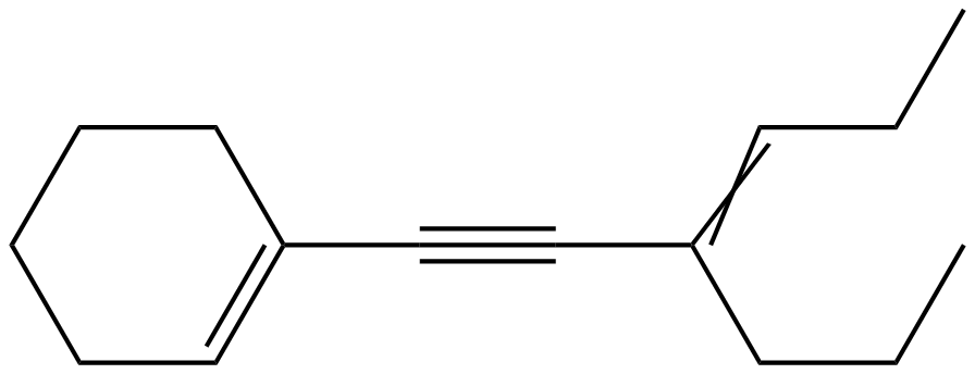 Image of 1-(3-propyl-3-hexen-1-ynyl)cyclohexene