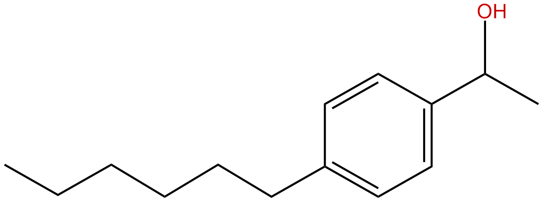 Image of 1-(p-hexylphenyl)ethanol