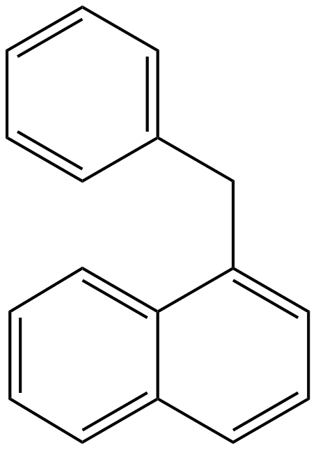 Image of 1-(phenylmethyl)naphthalene