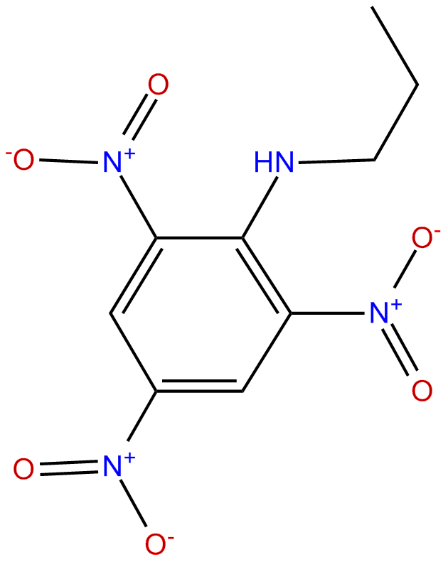Image of 1-(propylamino)-2,4,6-trinitrobenzene