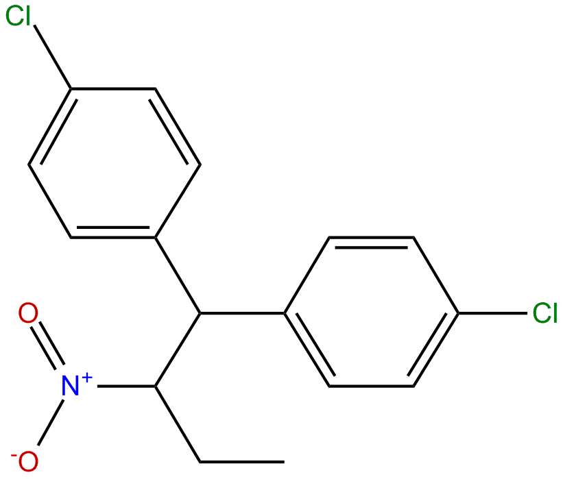 Image of 1,1-bis(4-chlorophenyl)-2-nitrobutane