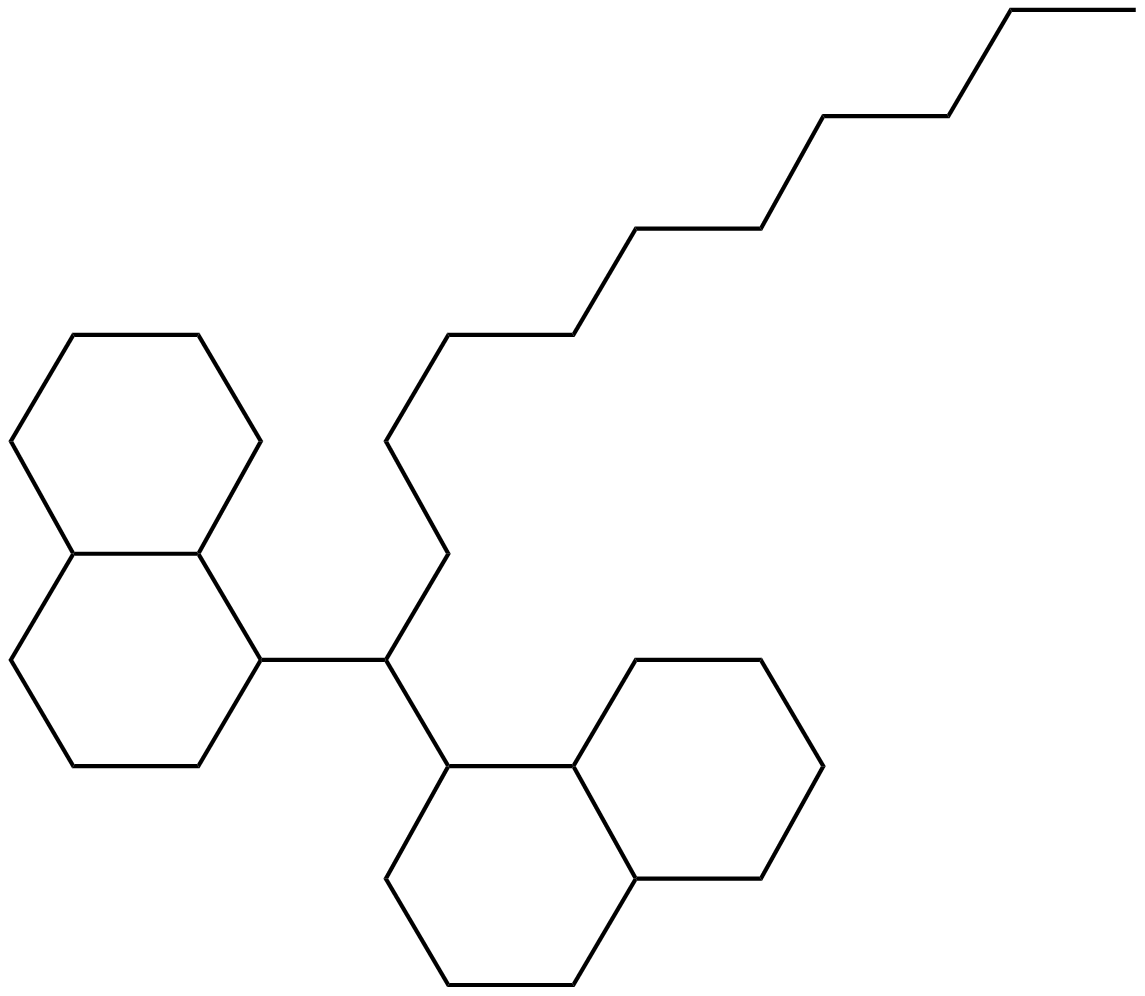 Image of 1,1-bis(decahydro-1-naphthyl)undecane